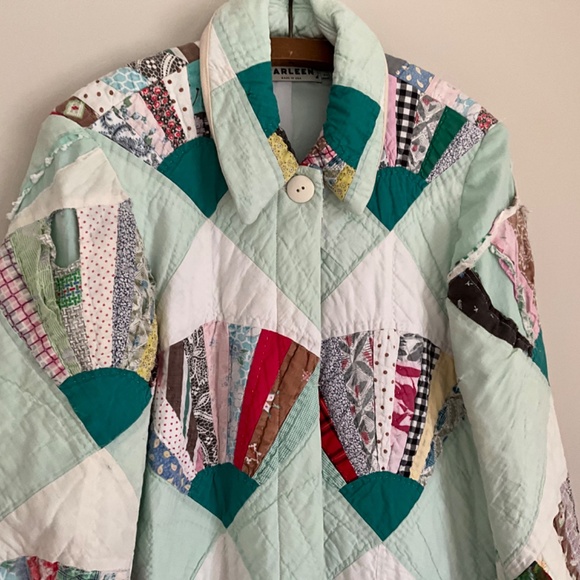 CARLEEN Quilt OG Long Coat (XL) NWOT - Picture 3 of 16